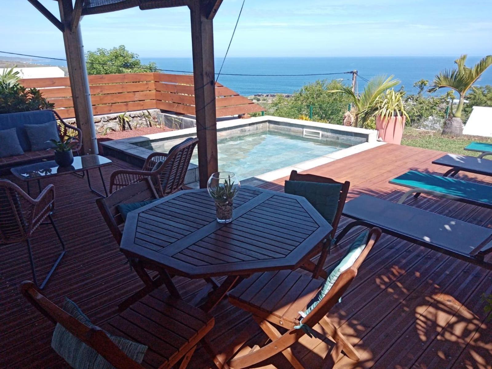 La Villa Choka Trois Bassins Exteriör bild